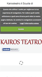 Mobile Screenshot of kairosteatro.it